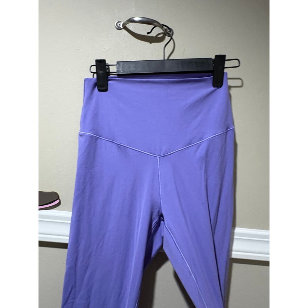Aerie Purple Flare Leggings - Picture 3 of 5